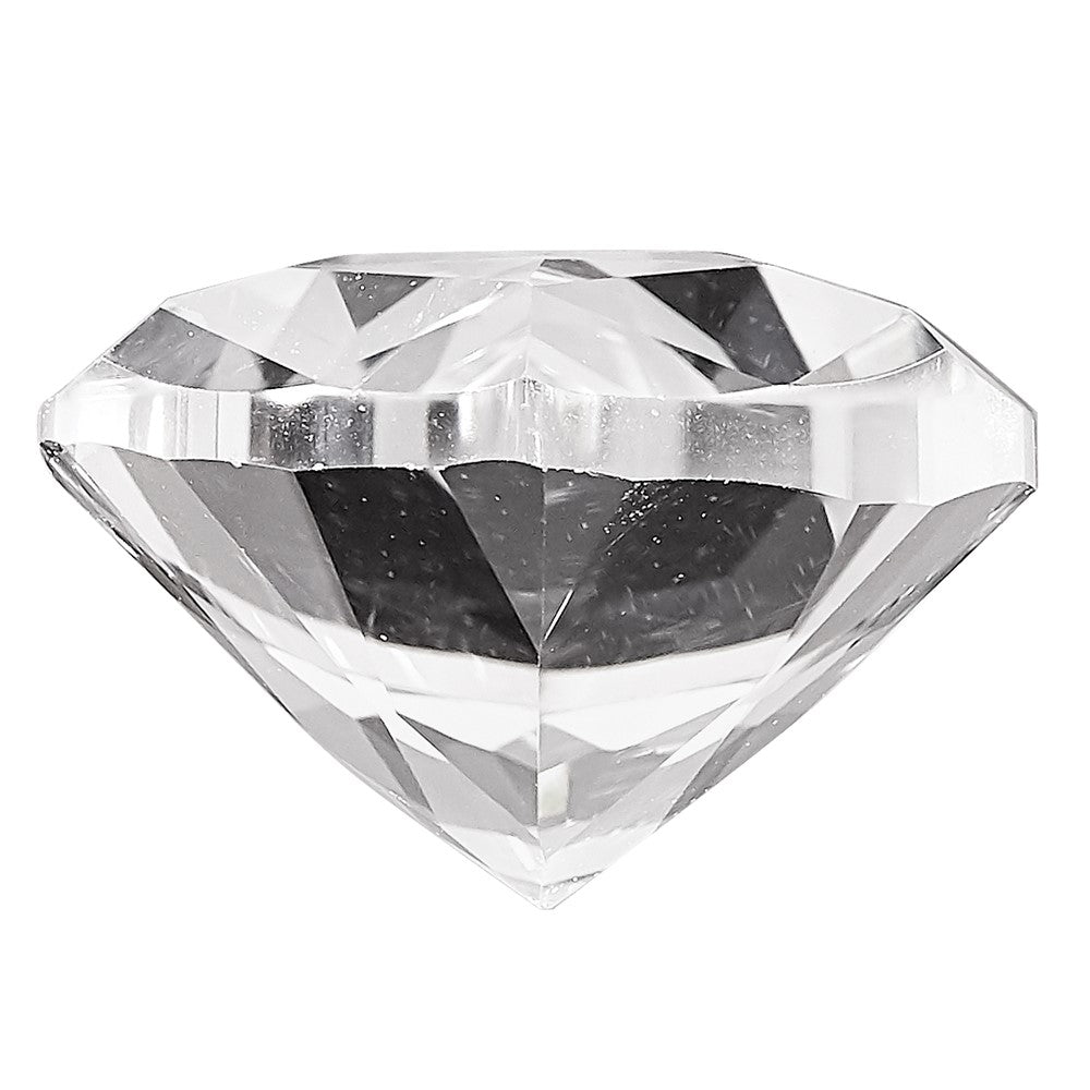 Edelstein Weiß Passion Topas 10x7mm Tropfen