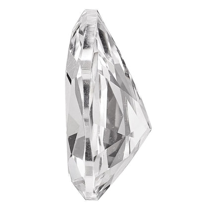 Edelstein Weiß Passion Topas 6x4mm Tropfen
