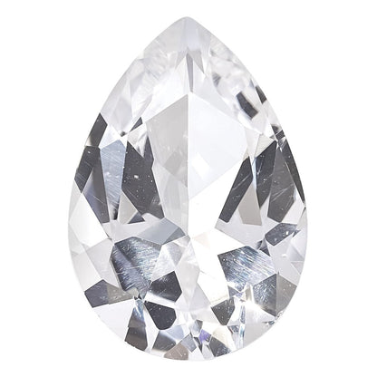 Edelstein Weiß Passion Topas 6x4mm Tropfen