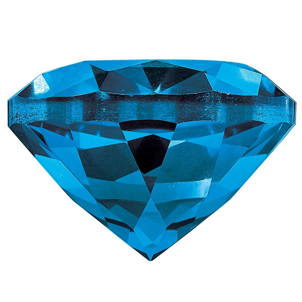 Edelstein Kashmir Blau Passion Topas 6mm Rund