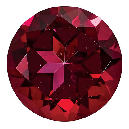 Edelstein Blazing Rot Passion Topas 1.25mm Rund