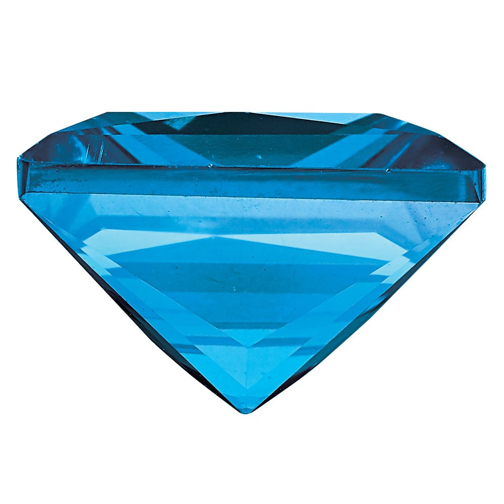 Edelstein Kashmir Blau Passion Topas 8mm Princess