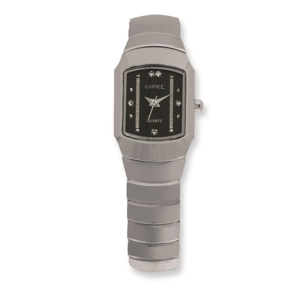 Tungsten Damen Chisel Tungsten/black Zifferblatt Uhr