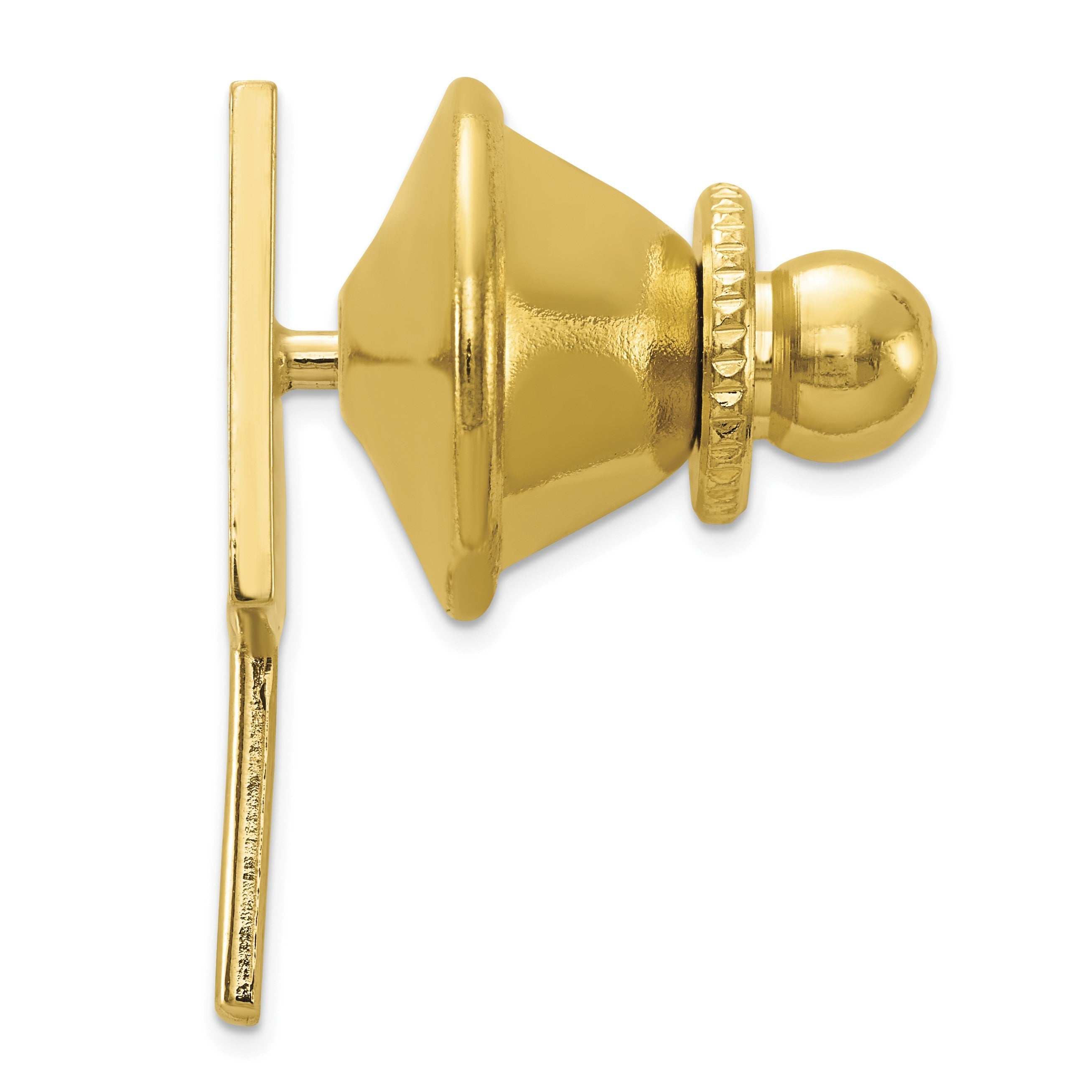 14K Gelbgold Emailliert Flag Krawatten Tac