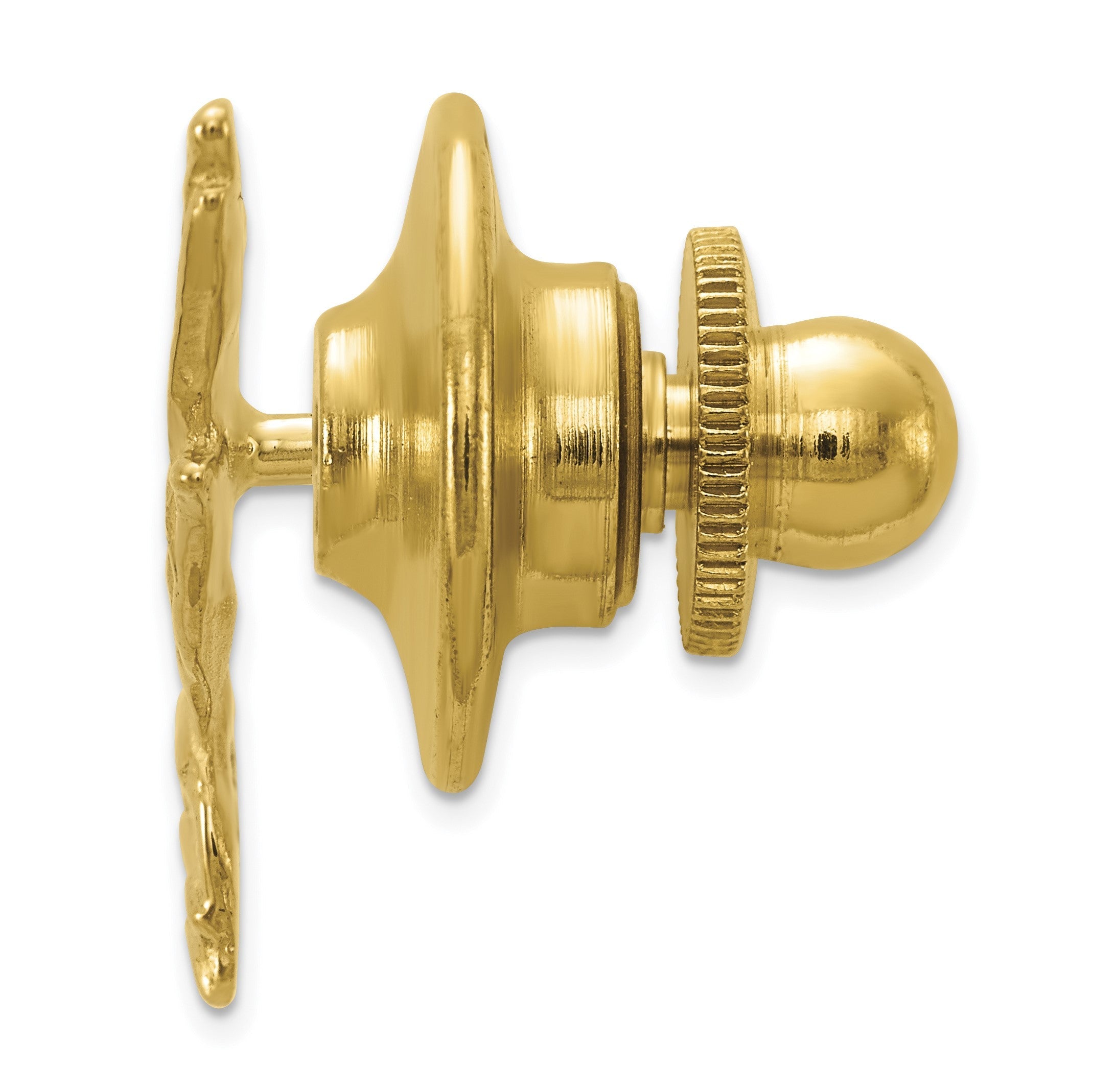 14K Gelbgold Betend Hands Krawatten Tac