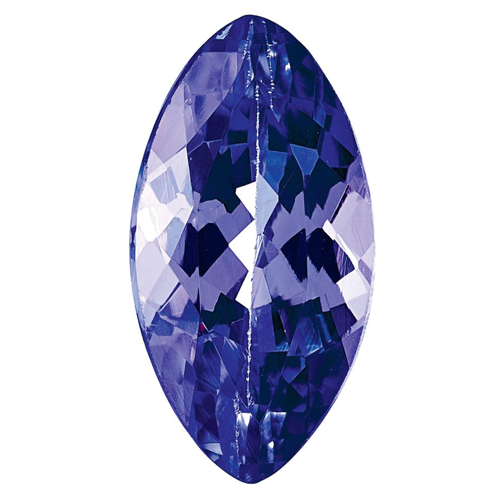 Edelstein Tansanit Aa Qualität 6x3mm Marquise