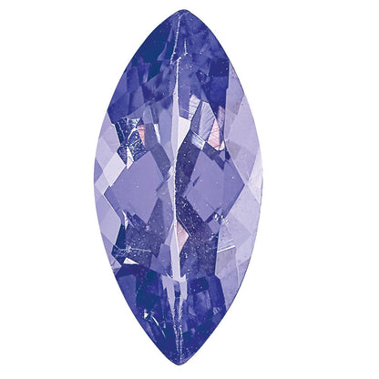 Edelstein Tansanit A Qualität 6x3mm Marquise