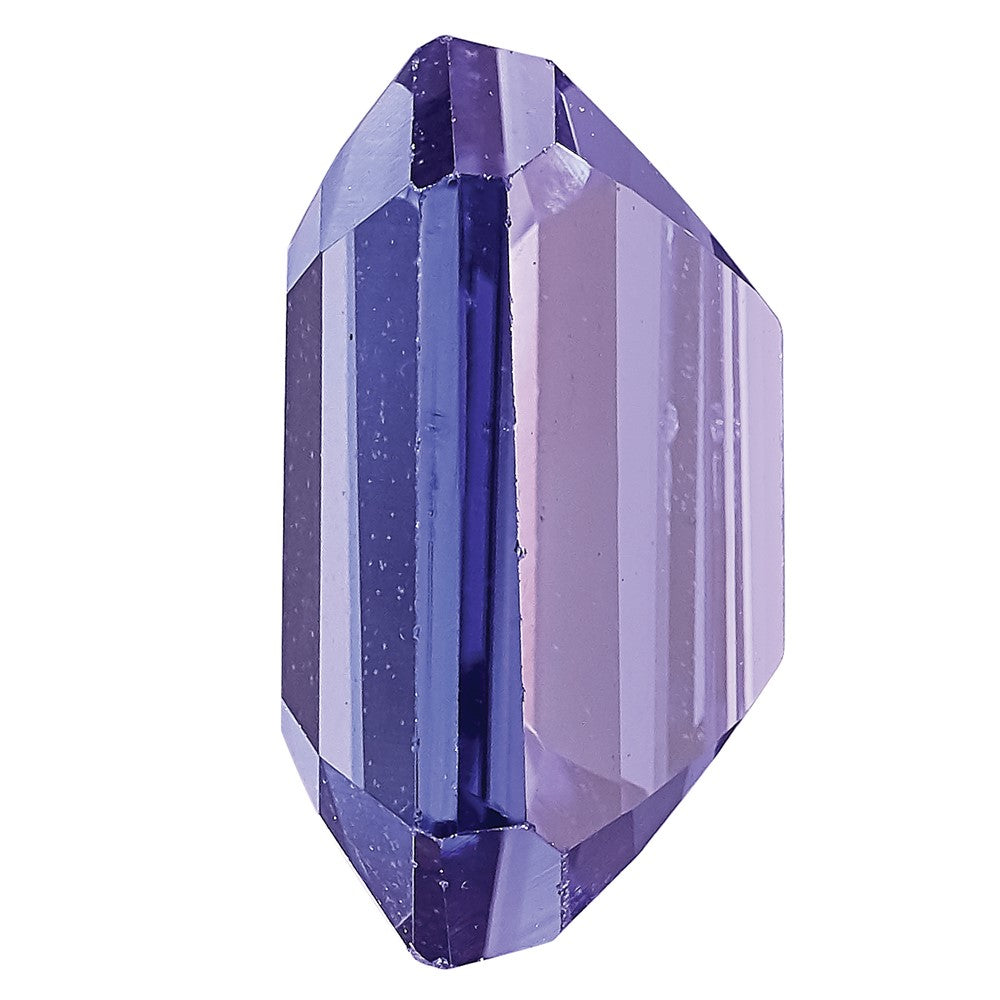 Edelstein Tansanit A Qualität 5x3mm Smaragdschliff