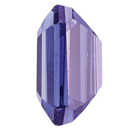 Edelstein Tansanit A Qualität 6x4mm Smaragdschliff