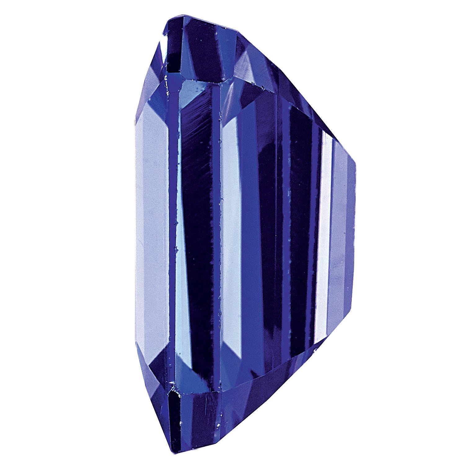 Edelstein Tansanit Aa Qualität 6x4mm Smaragdschliff