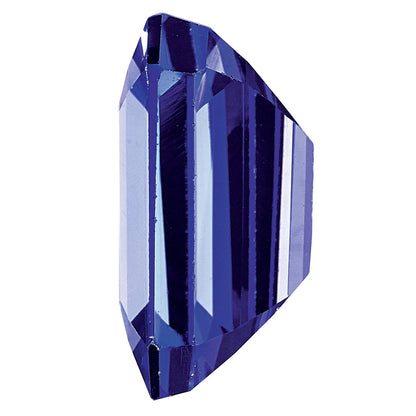 Edelstein Tansanit Aa Qualität 6x4mm Smaragdschliff