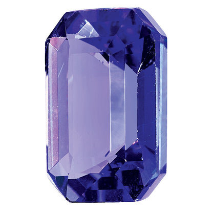 Edelstein Tansanit Aa Qualität 6x4mm Smaragdschliff