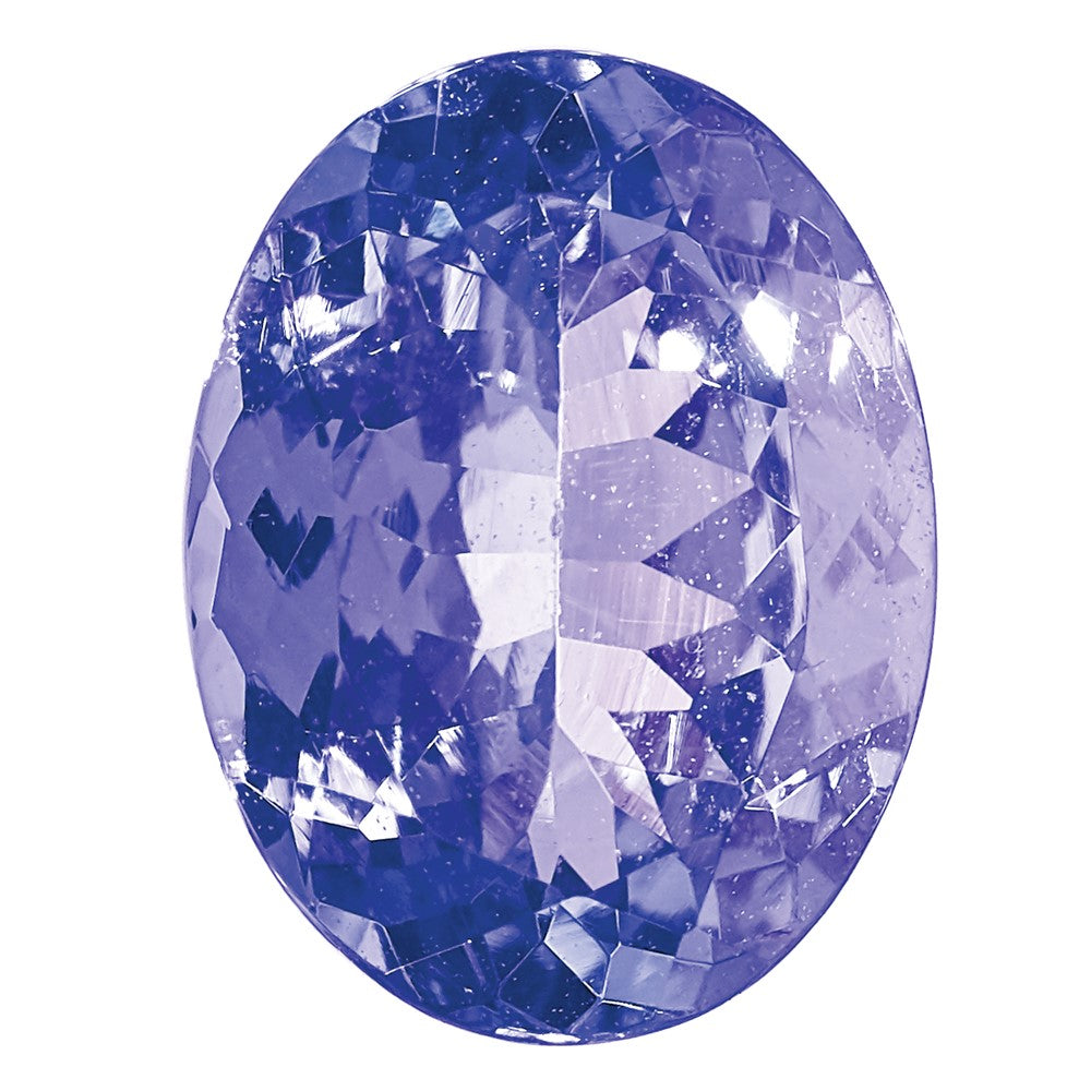 Edelstein Tansanit A Qualität 4x3mm Oval