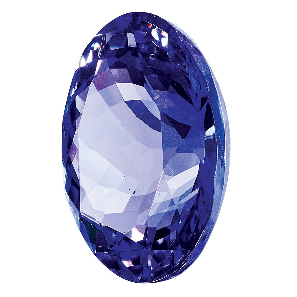 Edelstein Tansanit Aa Qualität 6x4mm Oval