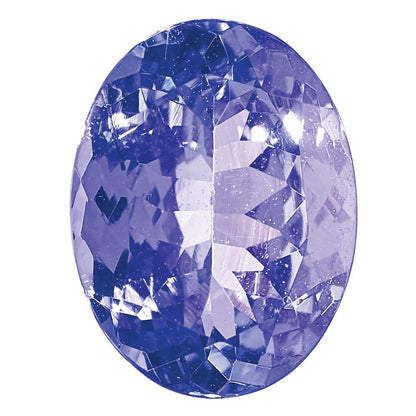Edelstein Tansanit A Qualität 5x4mm Oval