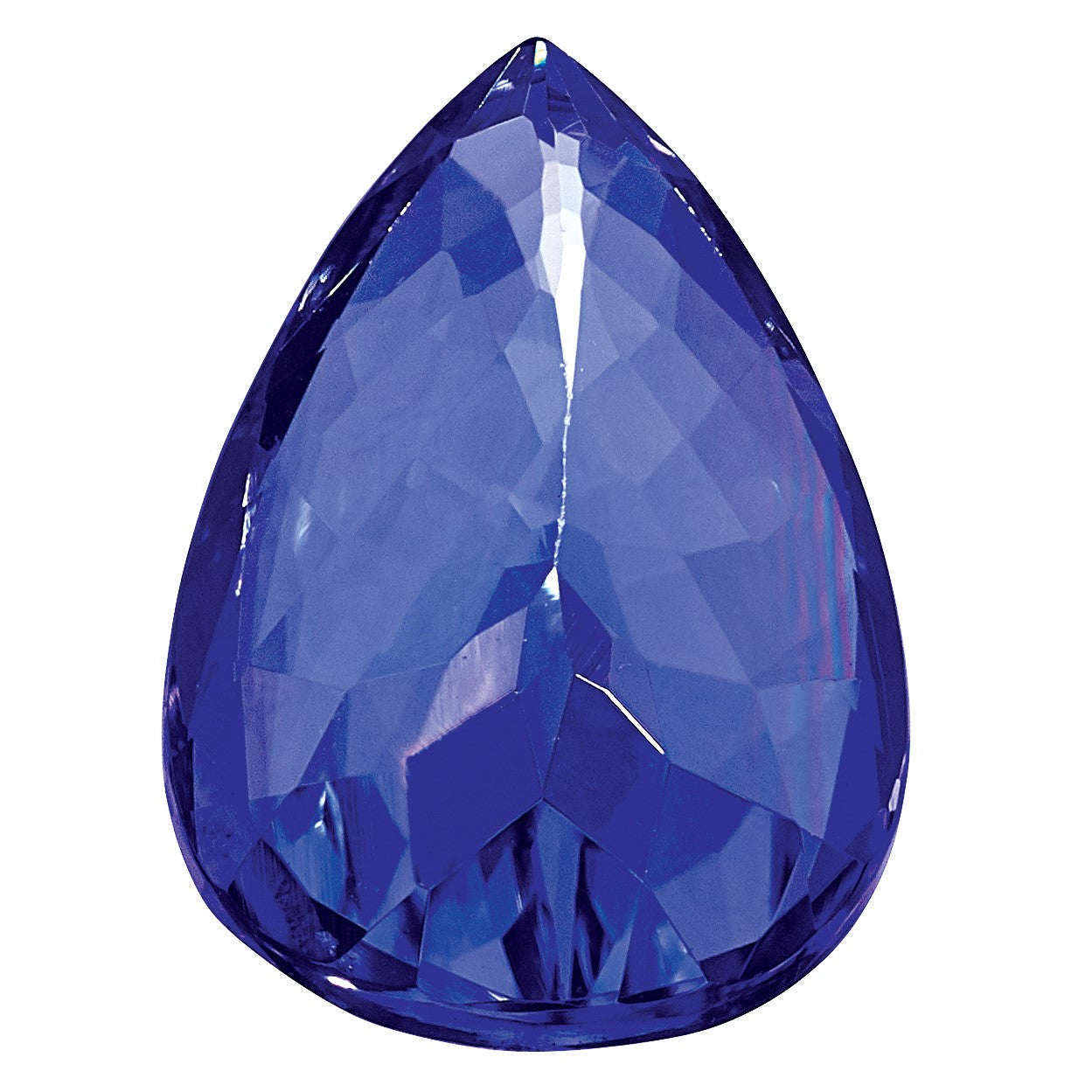 Edelstein Tansanit Aa Qualität 6x4mm Tropfen