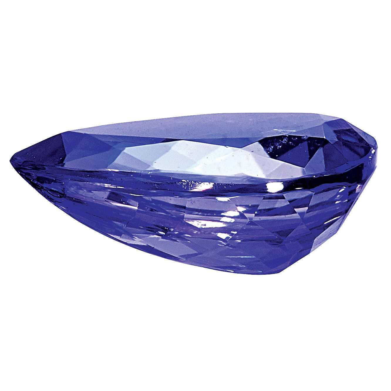 Edelstein Tansanit Aa Qualität 6x4mm Tropfen