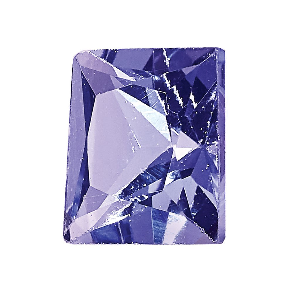 Edelstein Tansanit A Qualität 3mm Princess