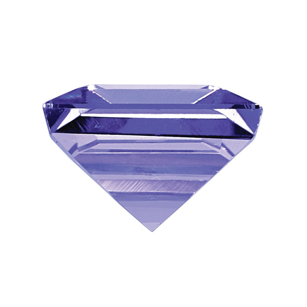 Edelstein Tansanit A Qualität 4mm Quadratisch Stufe-cut