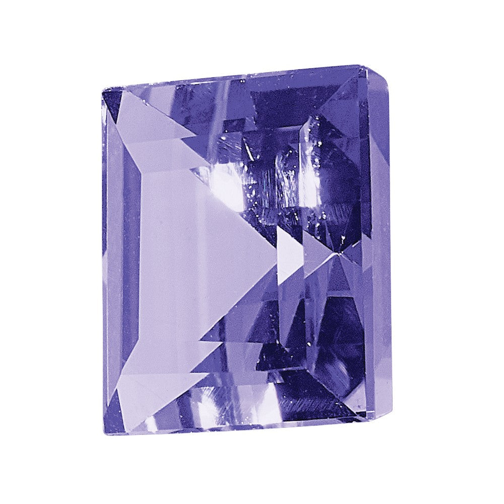 Edelstein Tansanit A Qualität 4mm Quadratisch Stufe-cut
