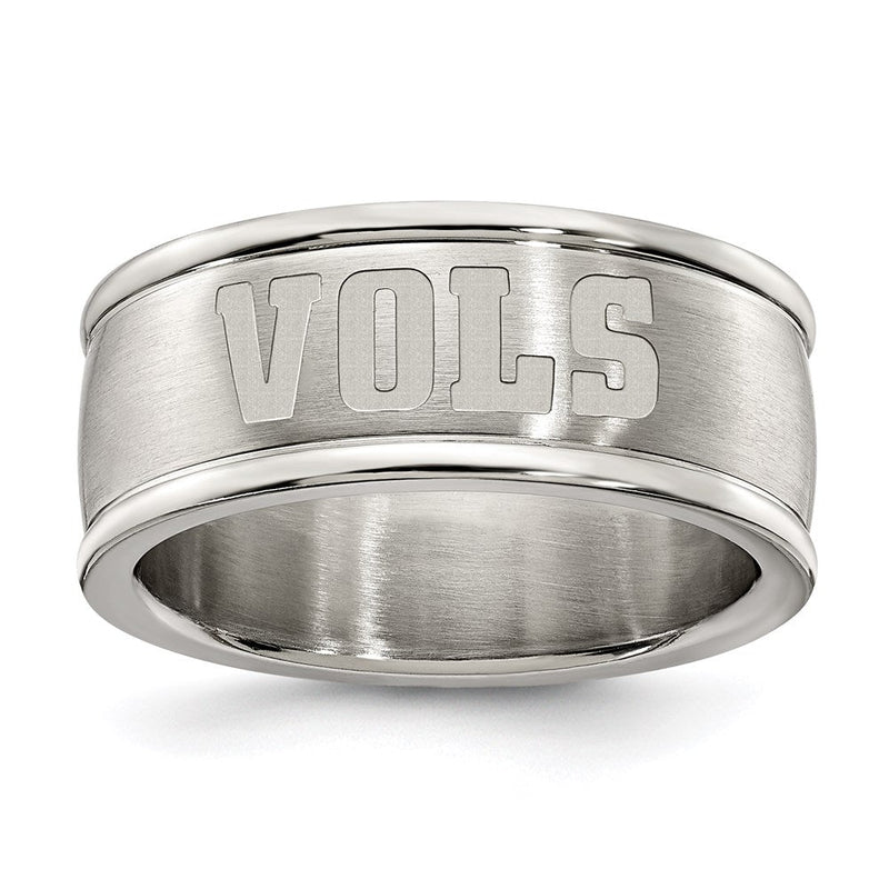 Edelstahl Universität Of Tennessee Logo Ring
