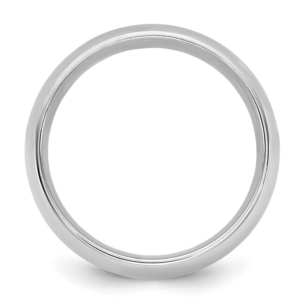 10K Weißgold 10Kw 1,5 mm Standard-Komfort-Ring, Größe 12