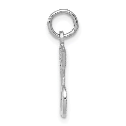 14K Weißgold Süß 16 Charm