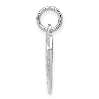 14K Weißgold Süß 15 Charm