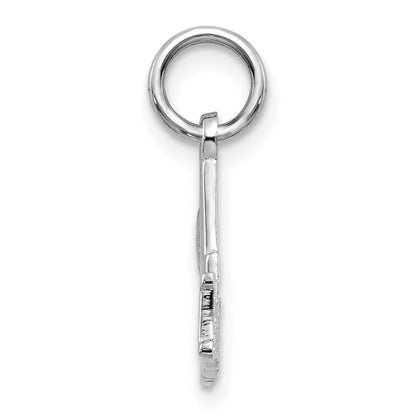 14K Weißgold #1 Mama Charm