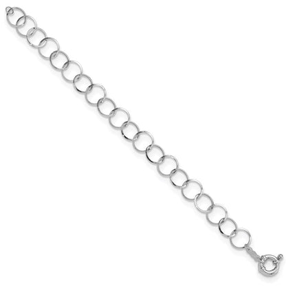 7.5 Zoll 14K Wg Kreis Armband