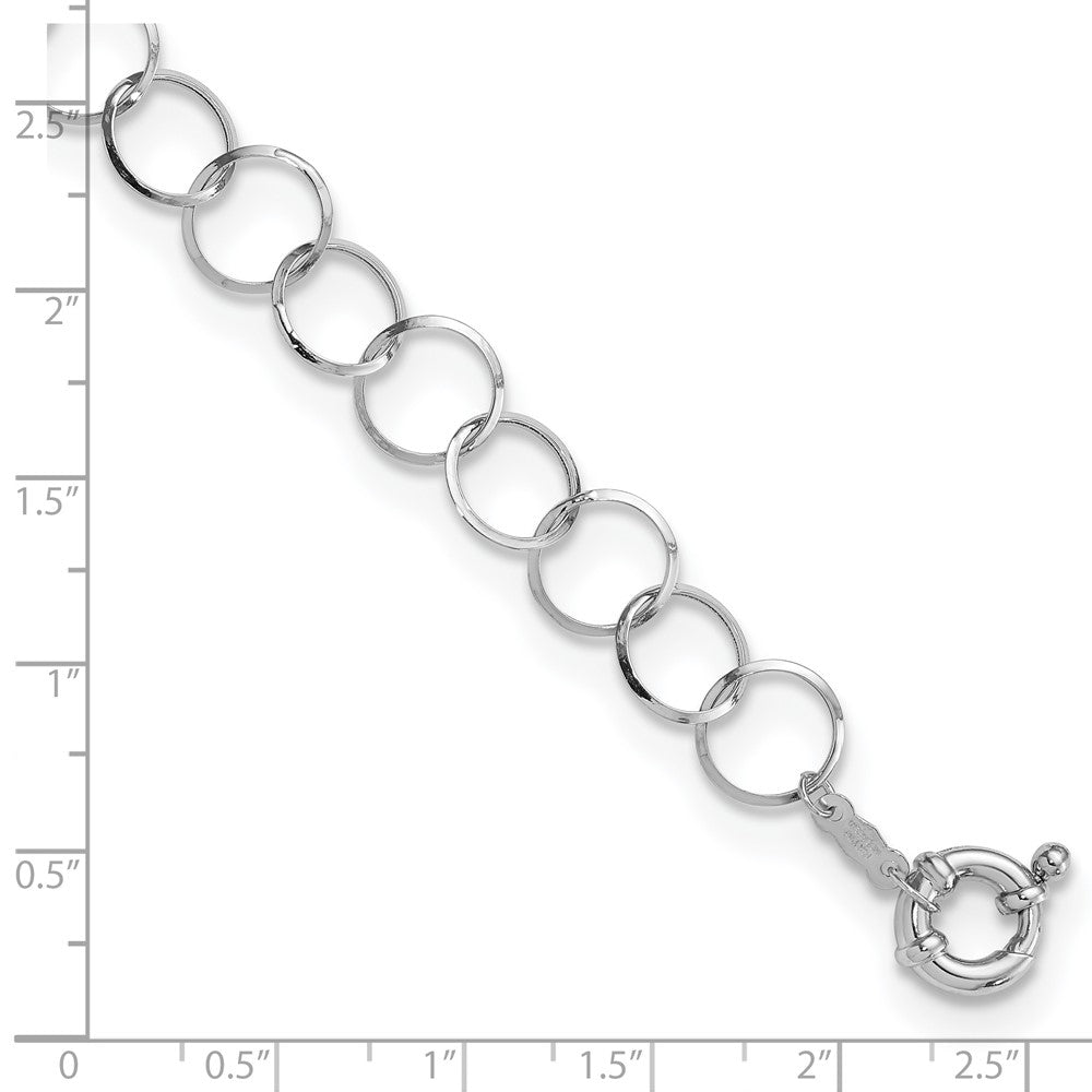 7.5 Zoll 14K Wg Kreis Armband