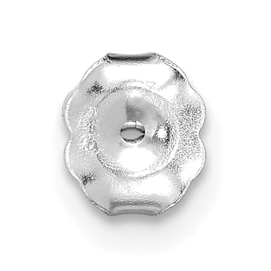 14K Weißgold Ohrstecker mit rundem laborgezüchtetem Diamant, 0,17 ct., VS/SI+ G+, 3-Krappen-Fassung, schwere Ausführung