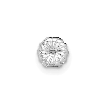 14K Weißgold Ohrstecker mit 0,75 ct. Labor-gezüchteten Diamanten, rund, VS/SI+ G+, Drei-Krappen-Fassung