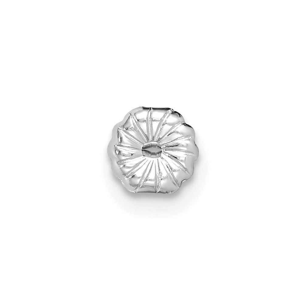 14K Weißgold Ohrstecker mit 0,67 ct. Laborgezüchteten Diamanten, VS/SI+, G+, Prinzess-Schliff, 4-Krappenfassung, Schweres Gewicht