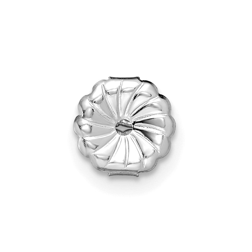 14K Weißgold Ohrstecker mit 2 ct. zertifiziertem, im Labor gezüchtetem Solitär-Diamant im Cushion-Schliff, VS/SI+ G+
