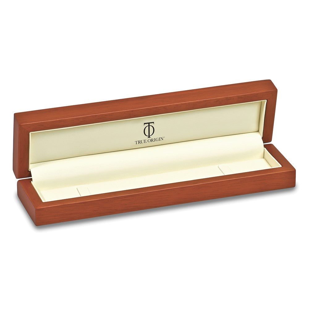 14K Gelb Weiß Or Roségold 1/6 Ct. Im Labor Gezüchtet Diamant Vs/si D E F 7 Tennis Stations Armband