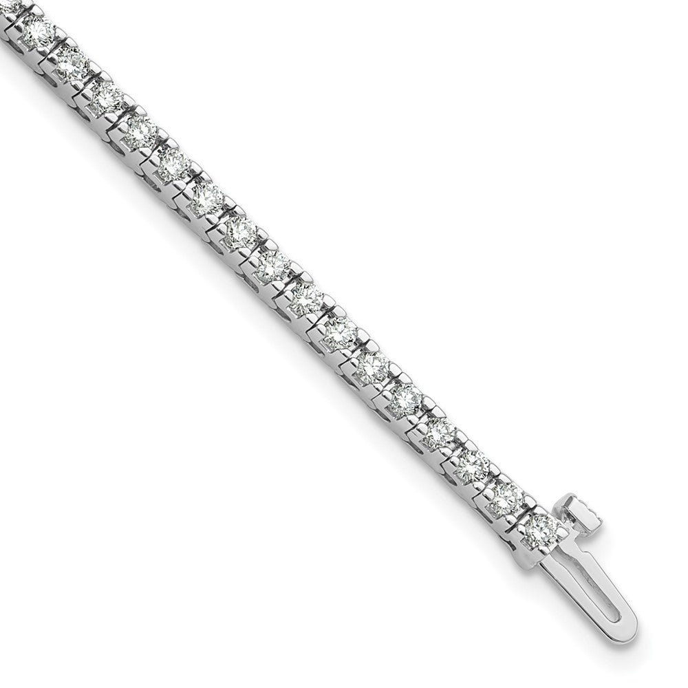 14K Weißgold True Origin 2 1/6 Karat Im Labor Gezüchtet Diamant Vs D E F Tennis Armband