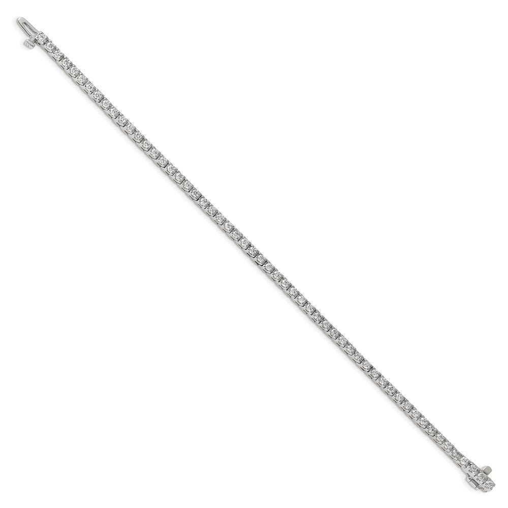 14K Weißgold True Origin 2 1/5 Karat Im Labor Gezüchtet Diamant Vs D E F Tennis Armband