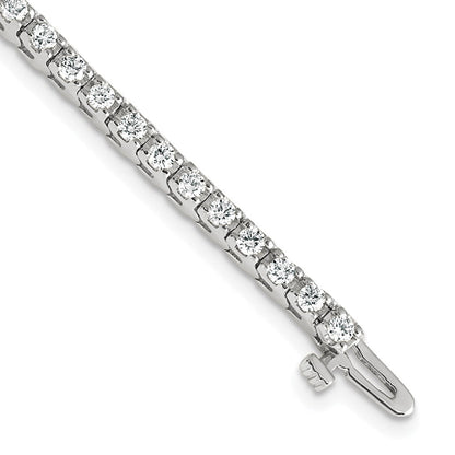 14K Weißgold True Origin 2 1/5 Karat Im Labor Gezüchtet Diamant Vs D E F Tennis Armband