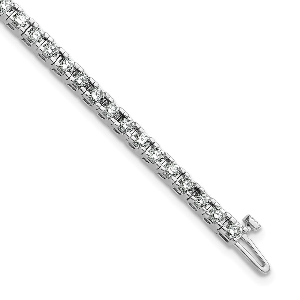 14K Weißgold True Origin 2 7/8 Karat Im Labor Gezüchtet Diamant Vs D E F Tennis Armband