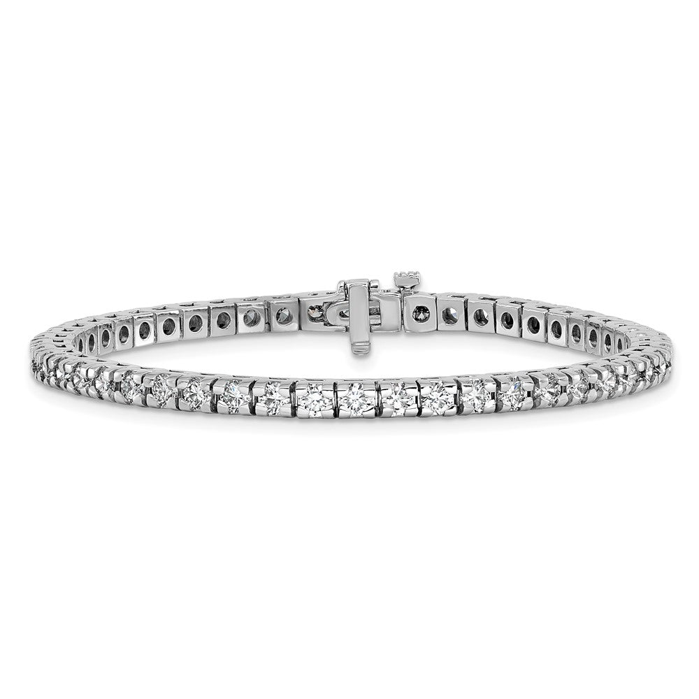 14K Weißgold True Origin 4 5/8 Karat Im Labor Gezüchtet Diamant Vs D E F Tennis Armband