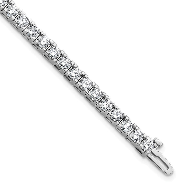 14K Weißgold True Origin 6 3/8 Karat Im Labor Gezüchtet Diamant Vs D E F Tennis Armband