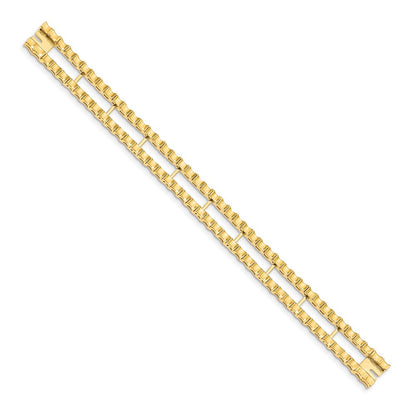 14K Gelbgold Tennis Jacke Rohling