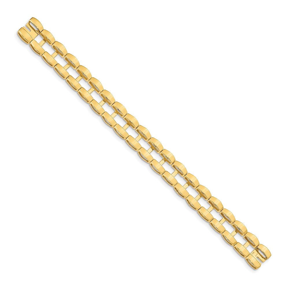 14K Gelbgold Tennis Jacke Rohling