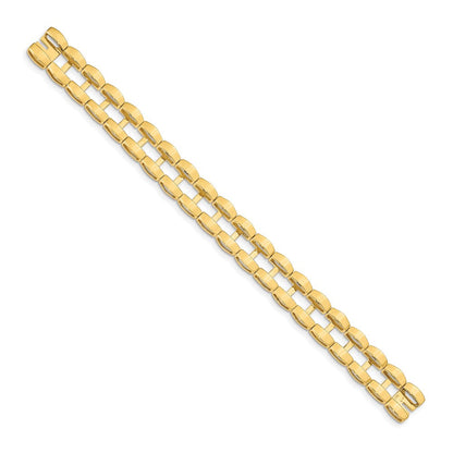 14K Gelbgold Tennis Jacke Rohling