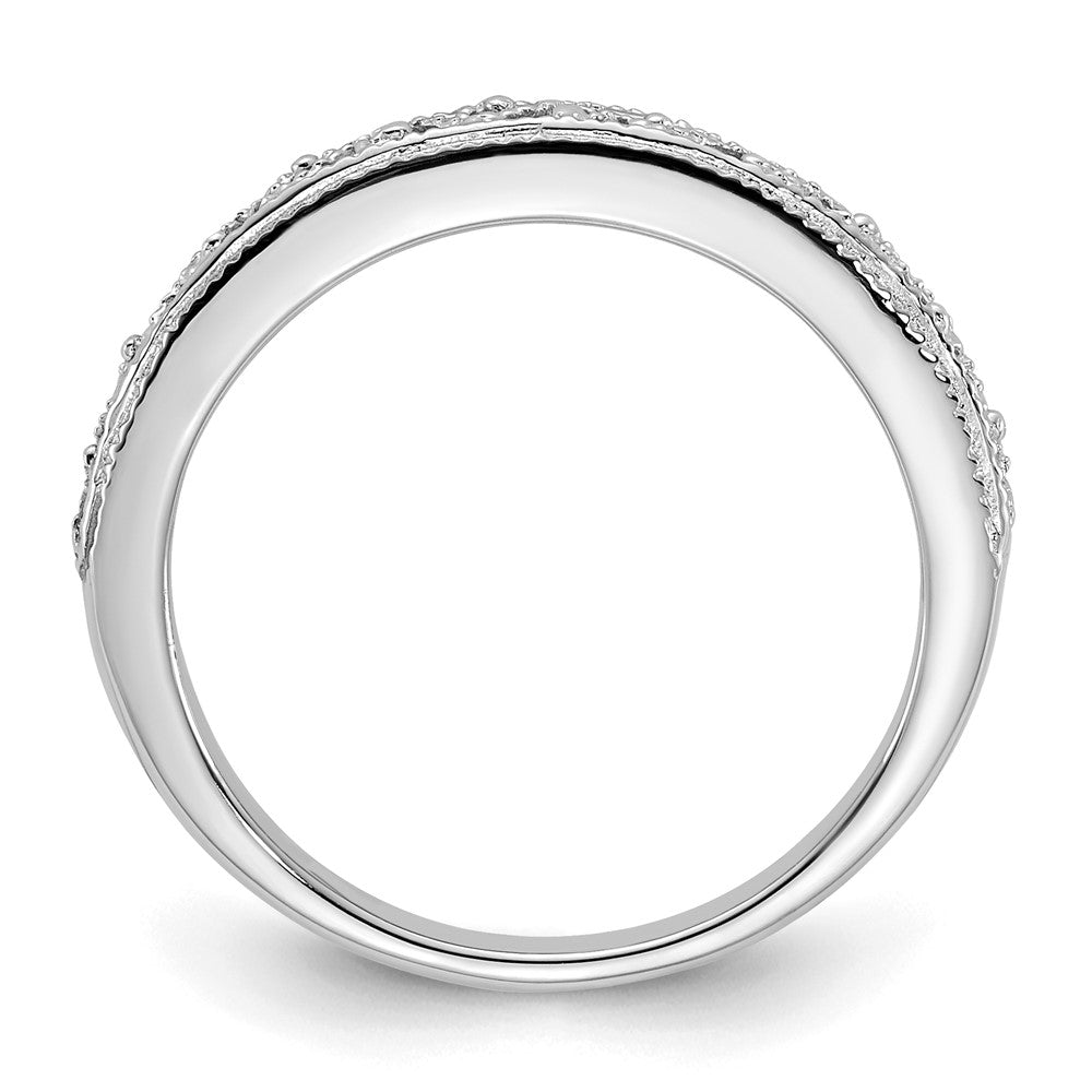 14K Weißgold Ring