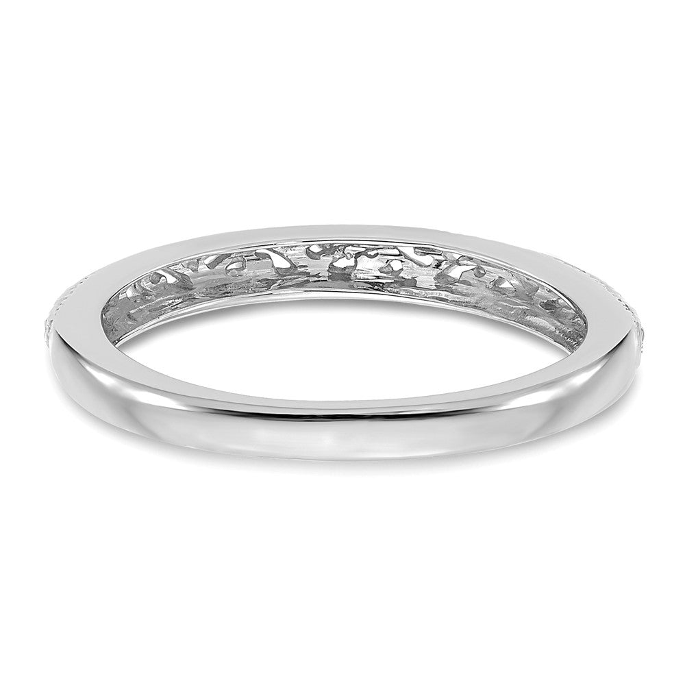 14K Weißgold Ring