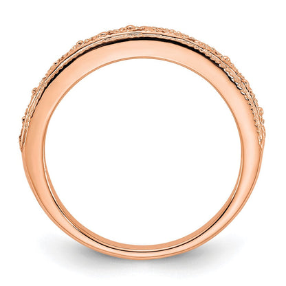 14K Roségold-Ring