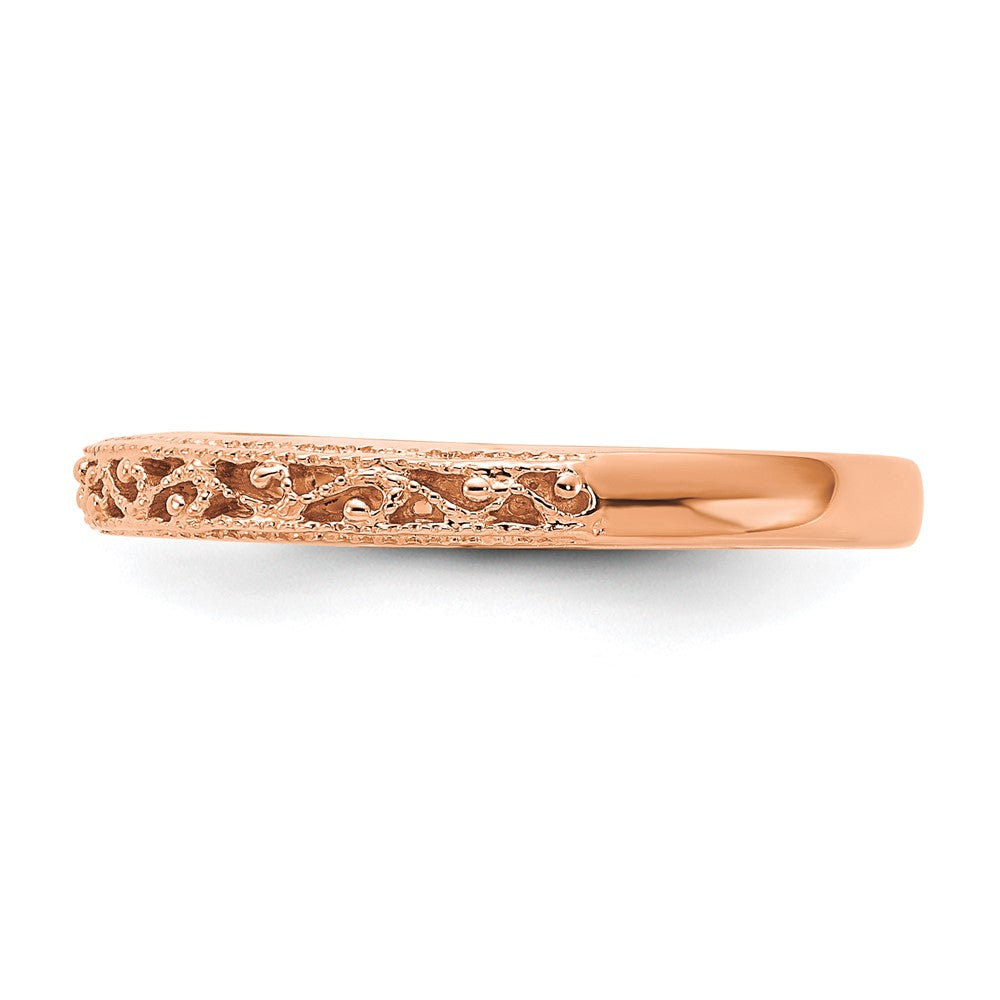 14K Roségold-Ring