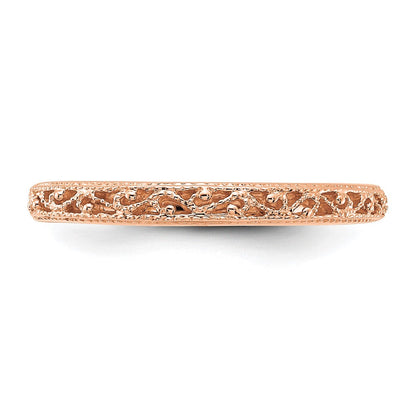 14K Roségold-Ring